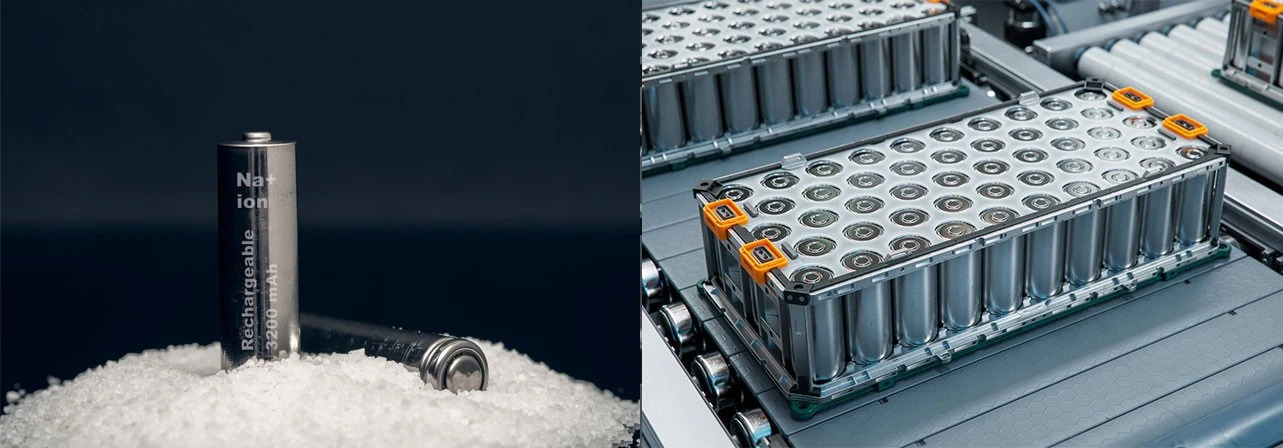 Comparison of Sodium-Ion vs Lithium-Ion battery cells for EV and Energy Storage